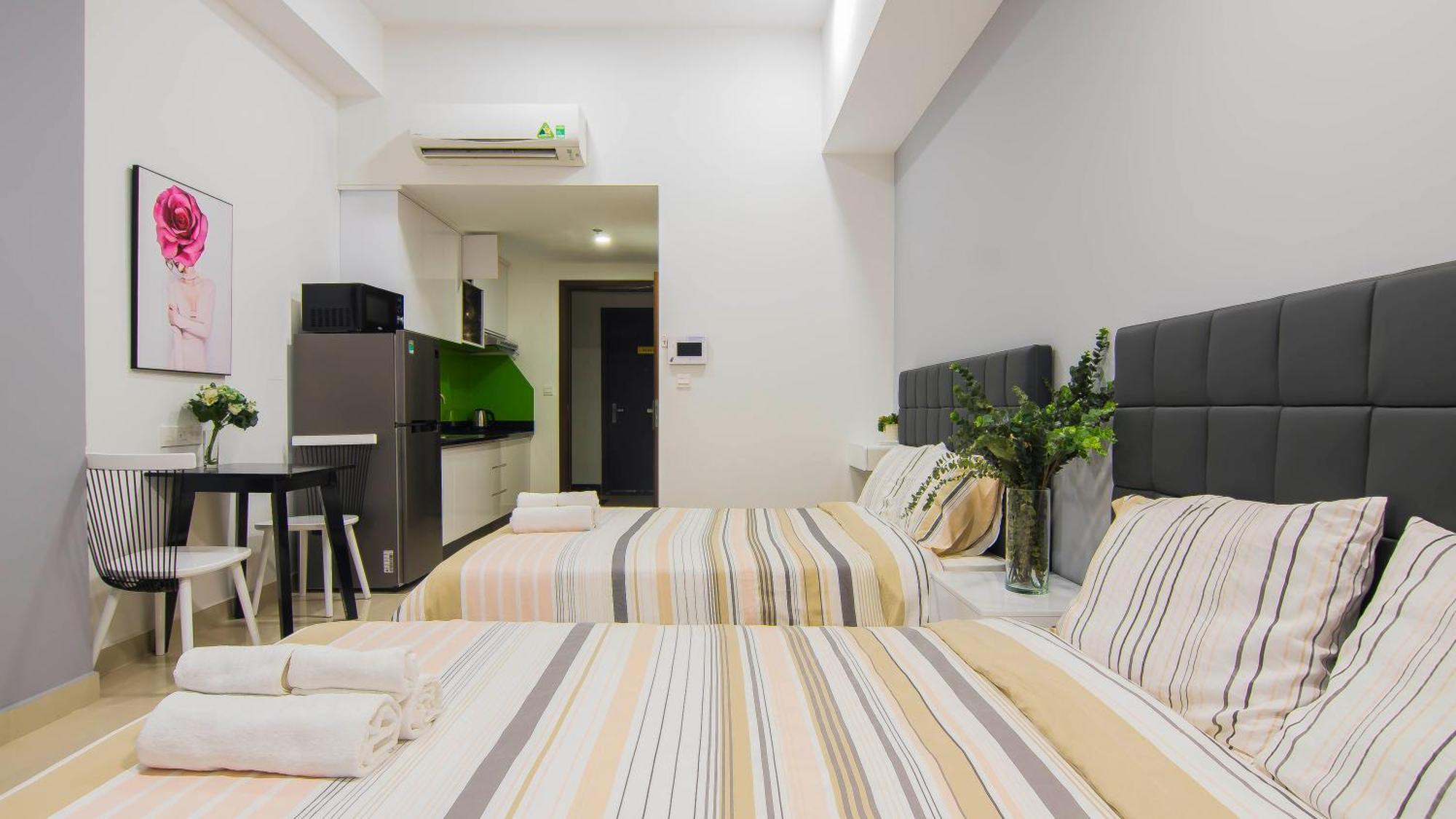 הו צ'י מין סיטי Min' Apartment - Rivergate Residence Downtown Bui Vien - Free Pool מראה חיצוני תמונה
