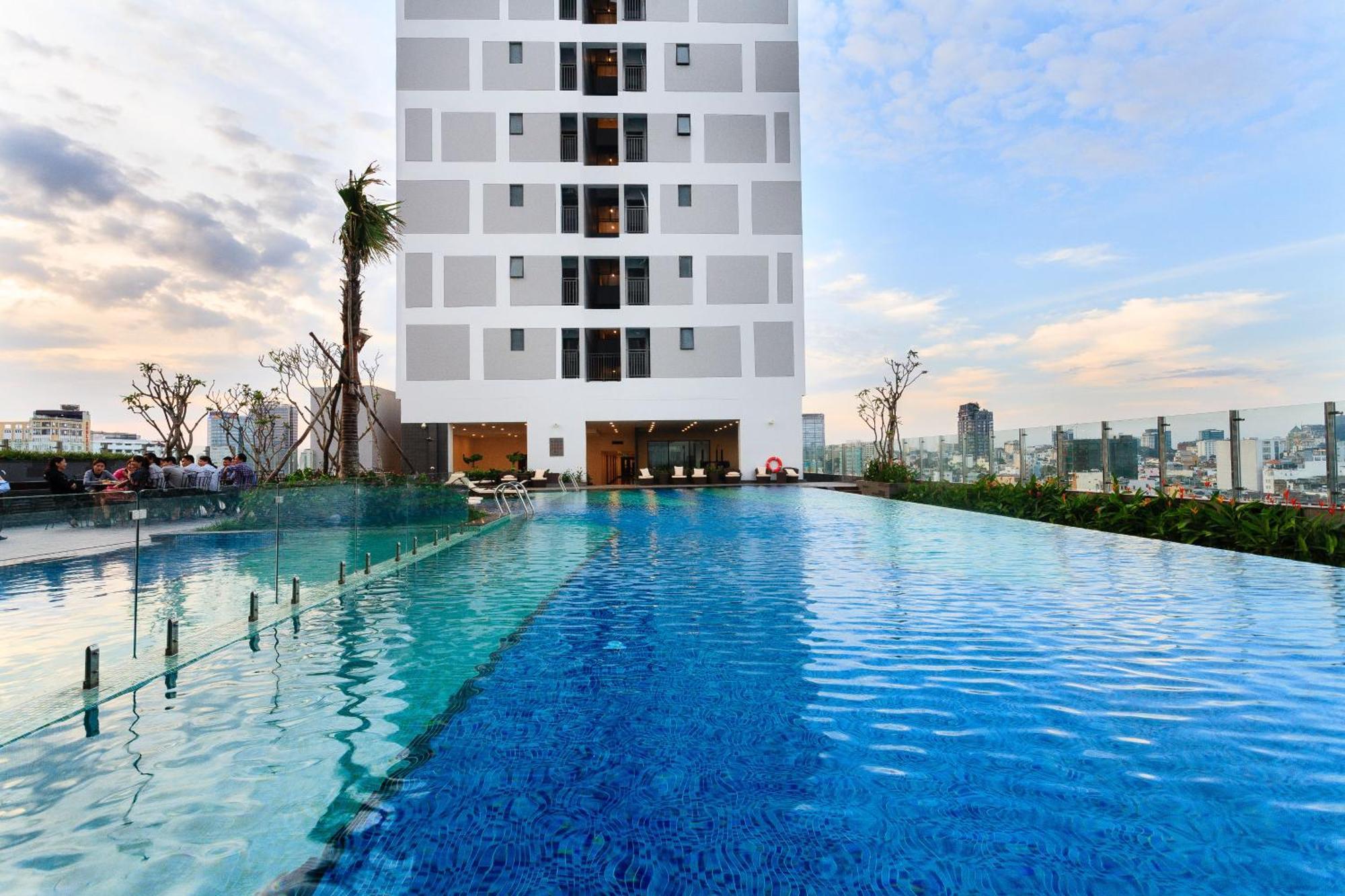 הו צ'י מין סיטי Min' Apartment - Rivergate Residence Downtown Bui Vien - Free Pool מראה חיצוני תמונה
