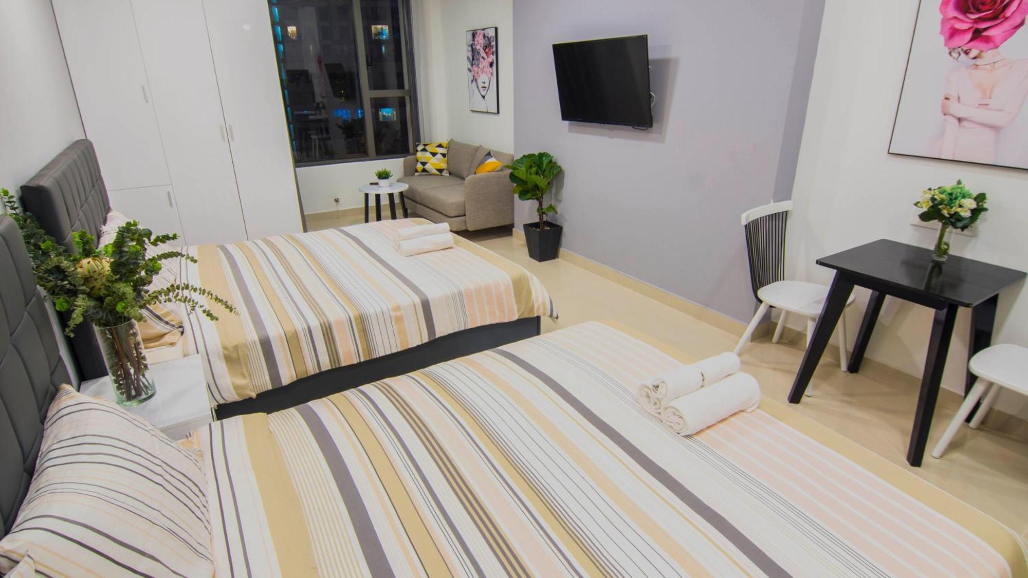 הו צ'י מין סיטי Min' Apartment - Rivergate Residence Downtown Bui Vien - Free Pool מראה חיצוני תמונה