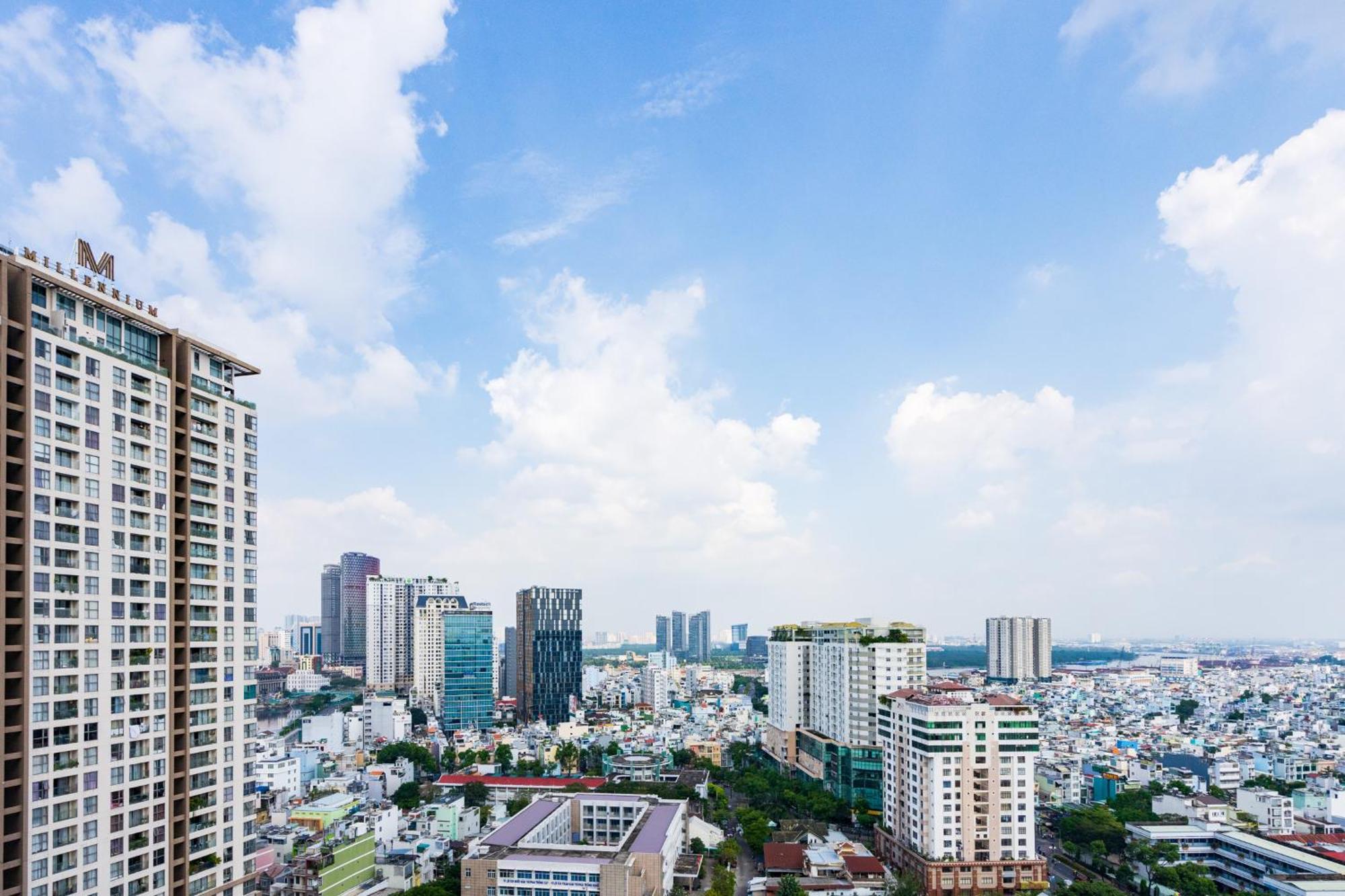 הו צ'י מין סיטי Min' Apartment - Rivergate Residence Downtown Bui Vien - Free Pool מראה חיצוני תמונה