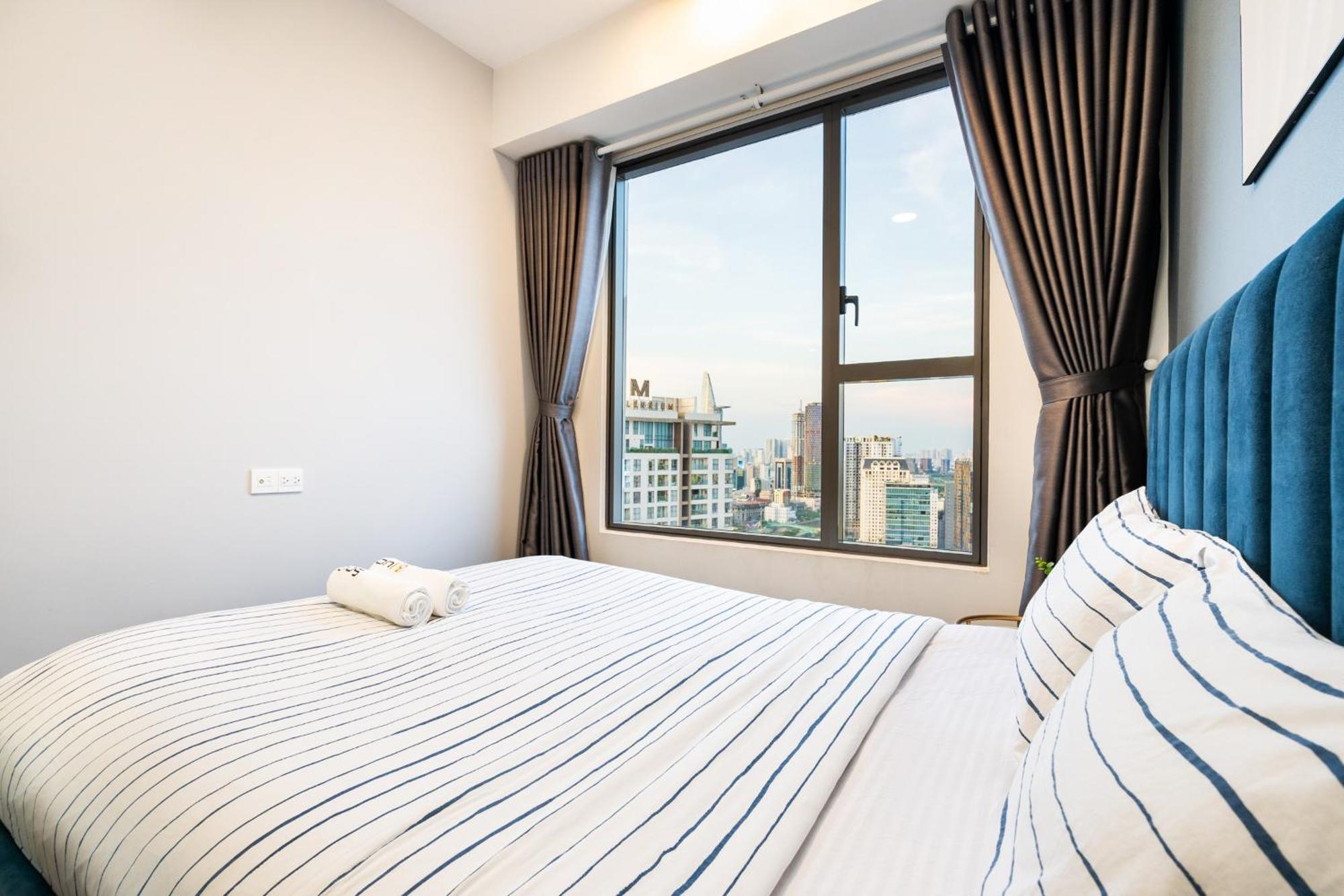 הו צ'י מין סיטי Min' Apartment - Rivergate Residence Downtown Bui Vien - Free Pool מראה חיצוני תמונה