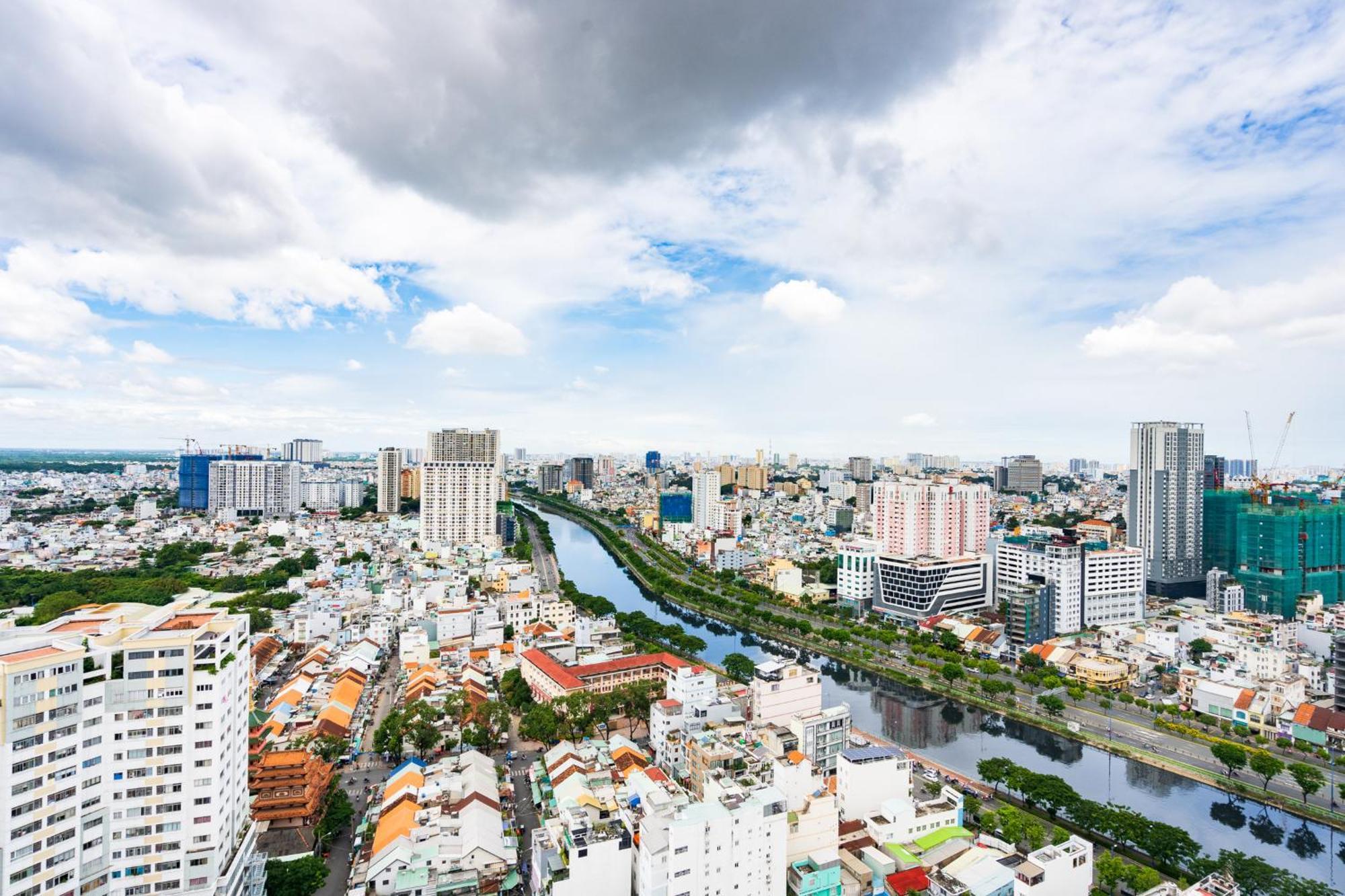 הו צ'י מין סיטי Min' Apartment - Rivergate Residence Downtown Bui Vien - Free Pool מראה חיצוני תמונה