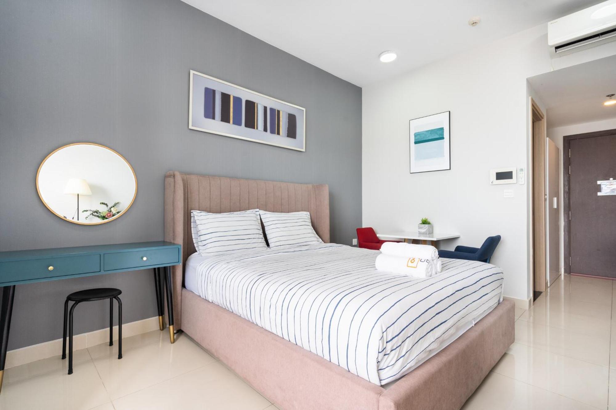 הו צ'י מין סיטי Min' Apartment - Rivergate Residence Downtown Bui Vien - Free Pool מראה חיצוני תמונה