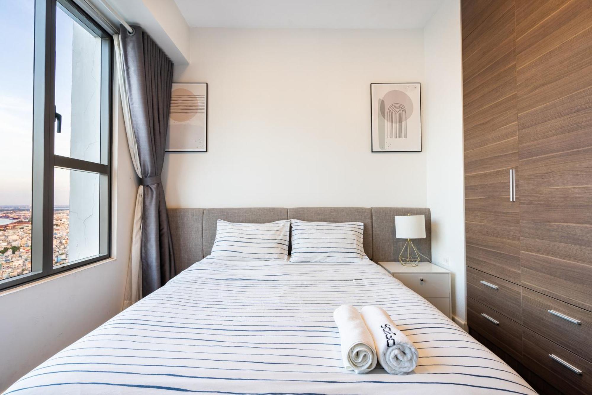 הו צ'י מין סיטי Min' Apartment - Rivergate Residence Downtown Bui Vien - Free Pool מראה חיצוני תמונה