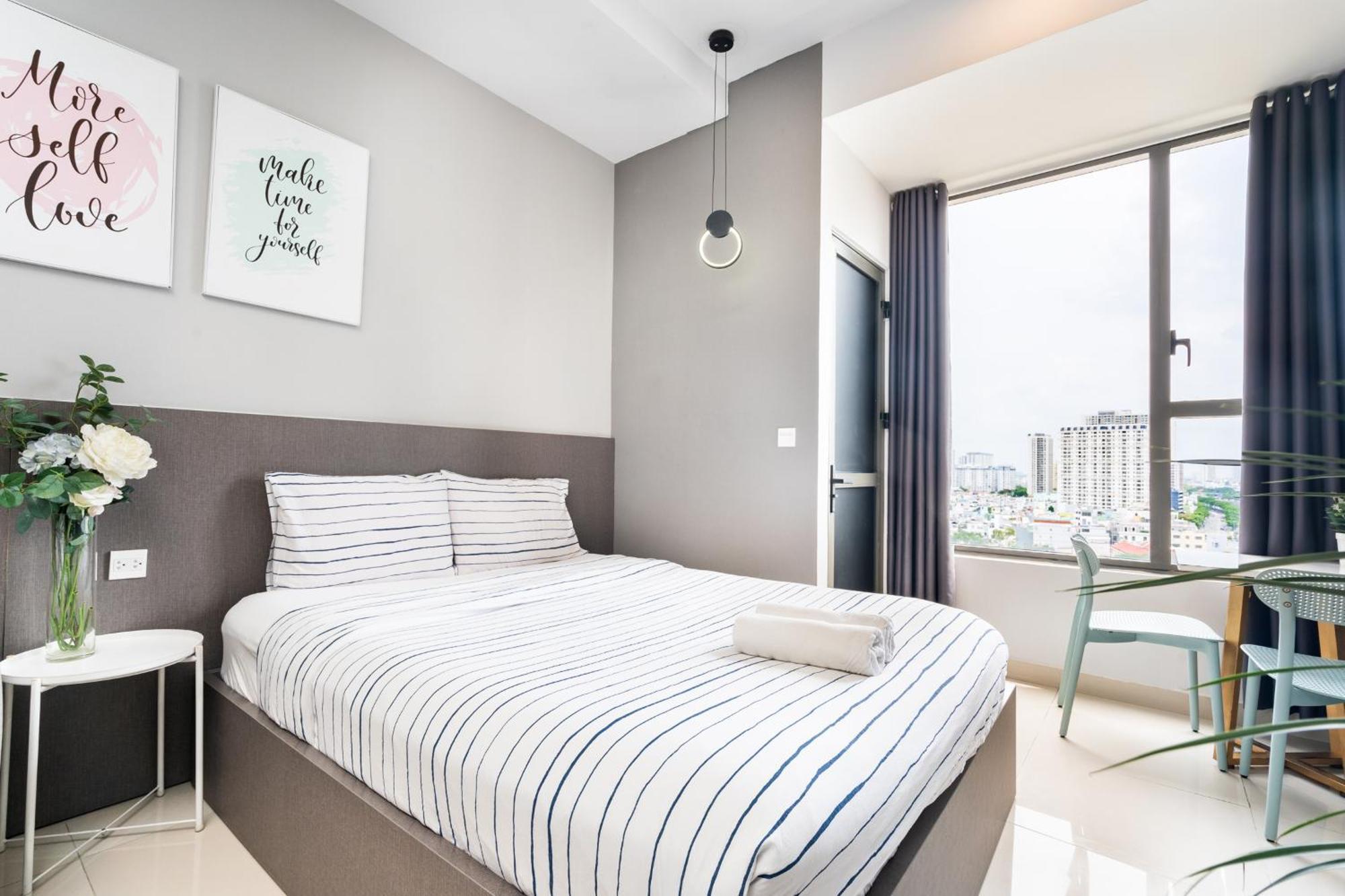 הו צ'י מין סיטי Min' Apartment - Rivergate Residence Downtown Bui Vien - Free Pool מראה חיצוני תמונה