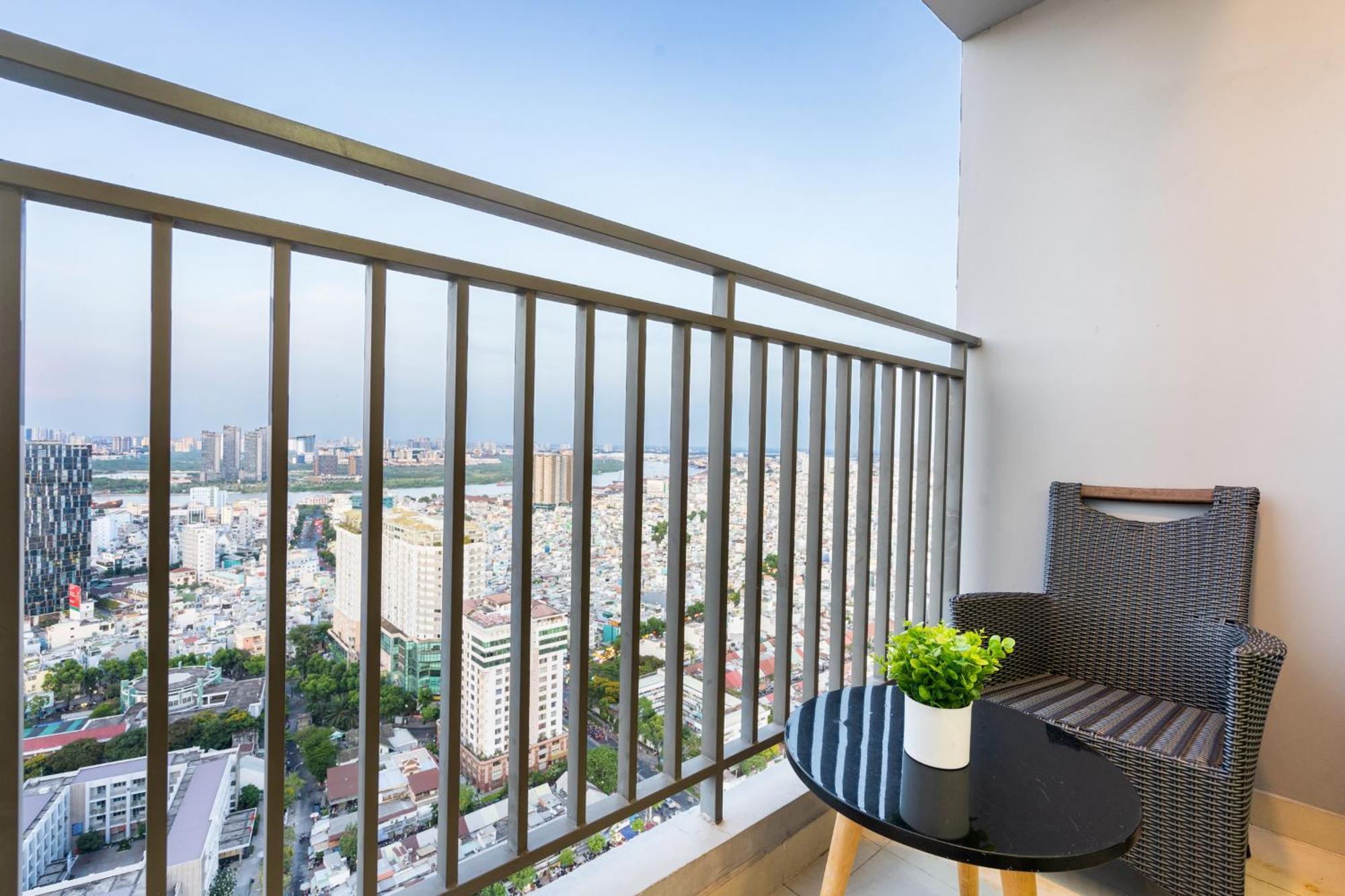 הו צ'י מין סיטי Min' Apartment - Rivergate Residence Downtown Bui Vien - Free Pool מראה חיצוני תמונה
