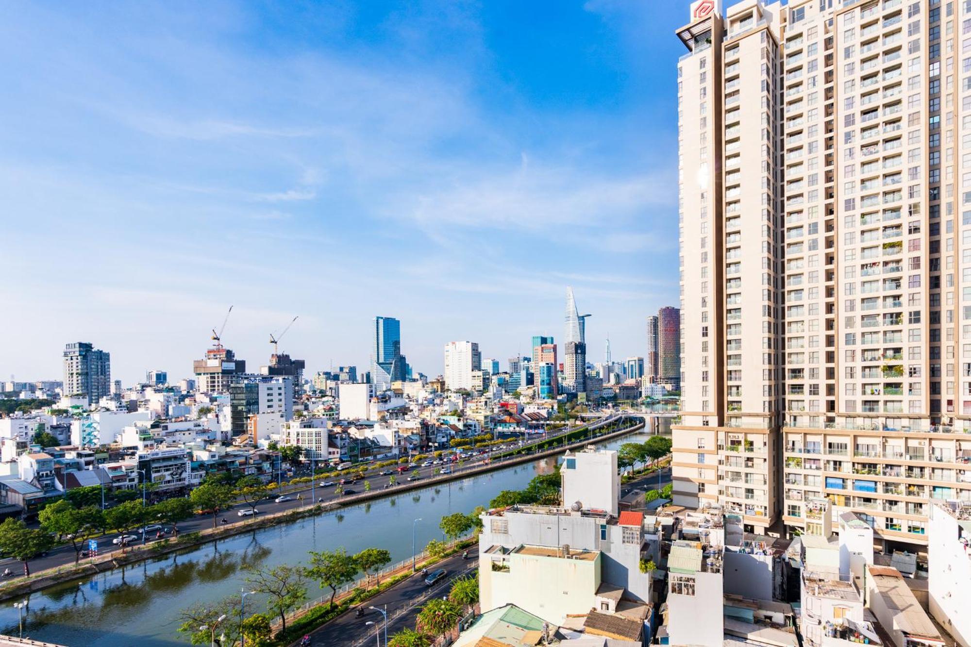 הו צ'י מין סיטי Min' Apartment - Rivergate Residence Downtown Bui Vien - Free Pool מראה חיצוני תמונה