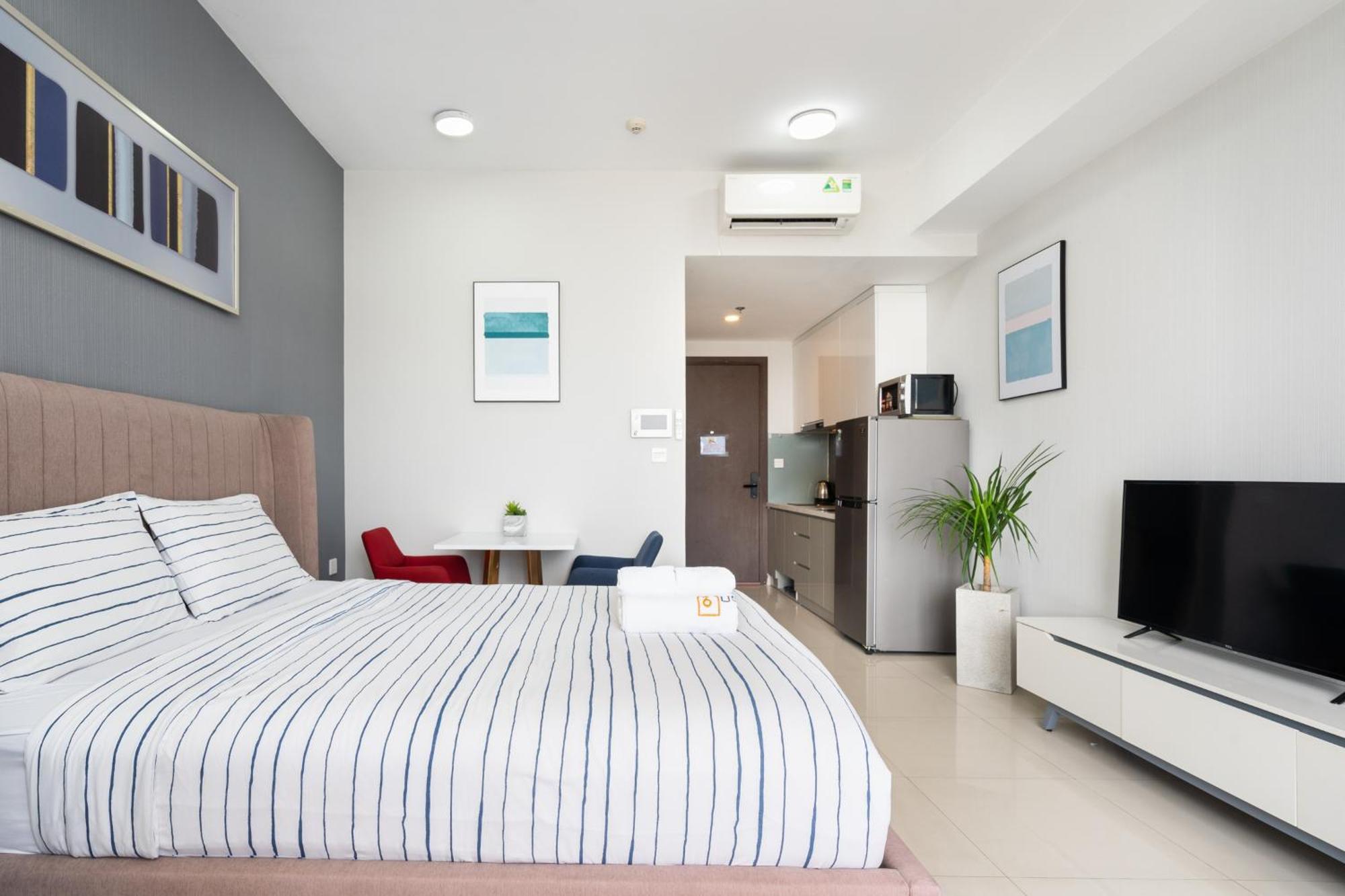 הו צ'י מין סיטי Min' Apartment - Rivergate Residence Downtown Bui Vien - Free Pool מראה חיצוני תמונה