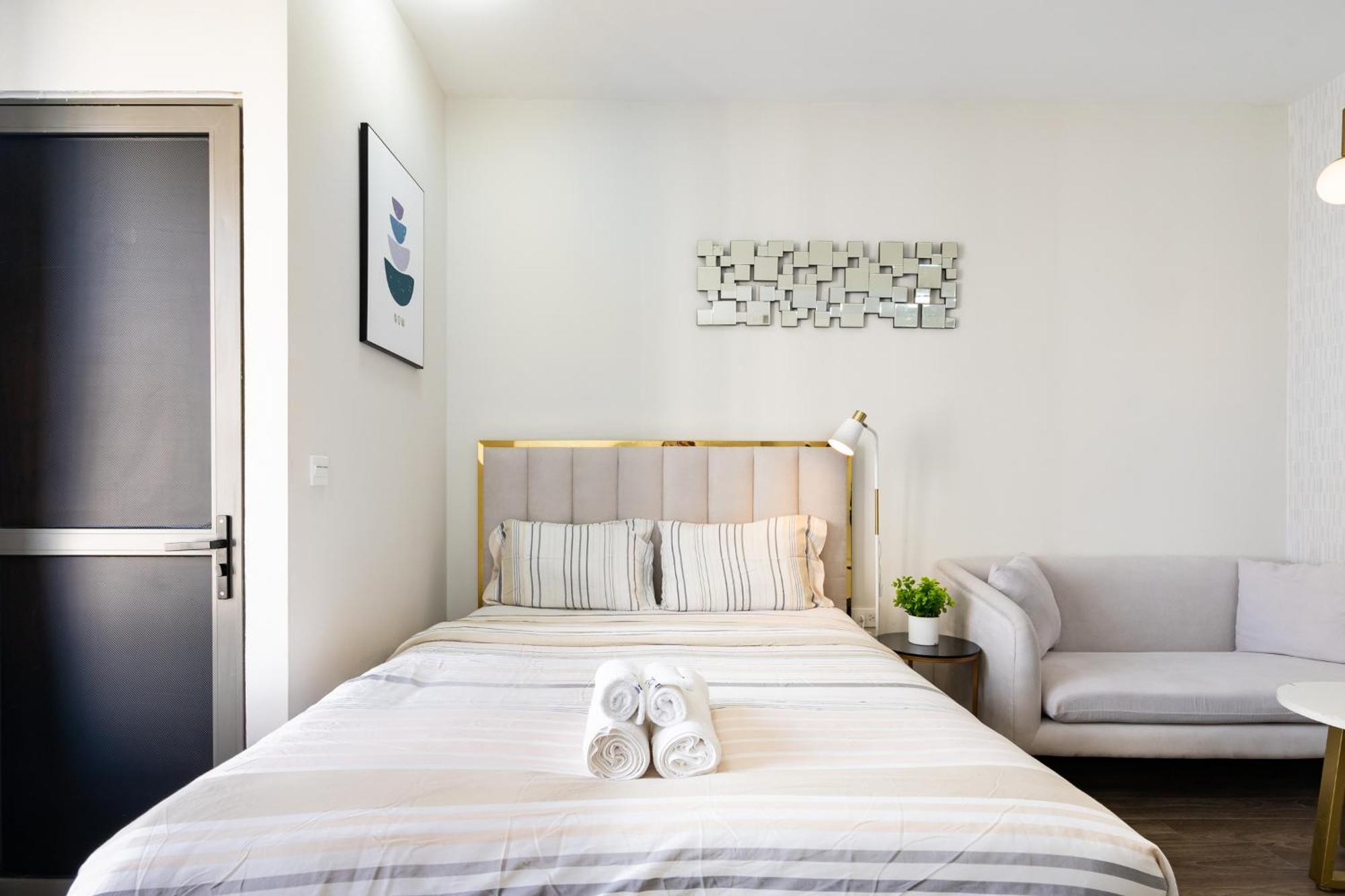 הו צ'י מין סיטי Min' Apartment - Rivergate Residence Downtown Bui Vien - Free Pool מראה חיצוני תמונה