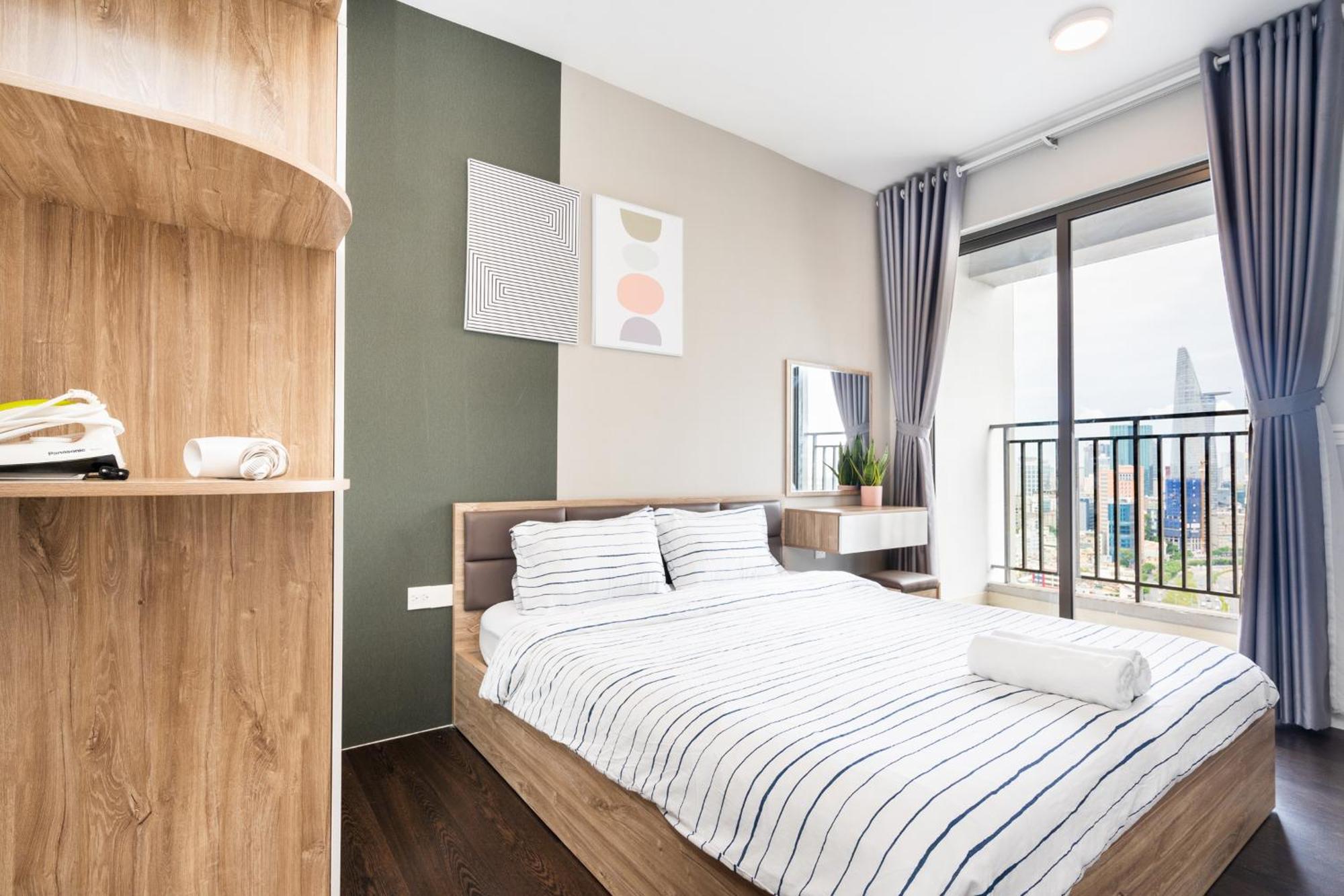 הו צ'י מין סיטי Min' Apartment - Rivergate Residence Downtown Bui Vien - Free Pool מראה חיצוני תמונה