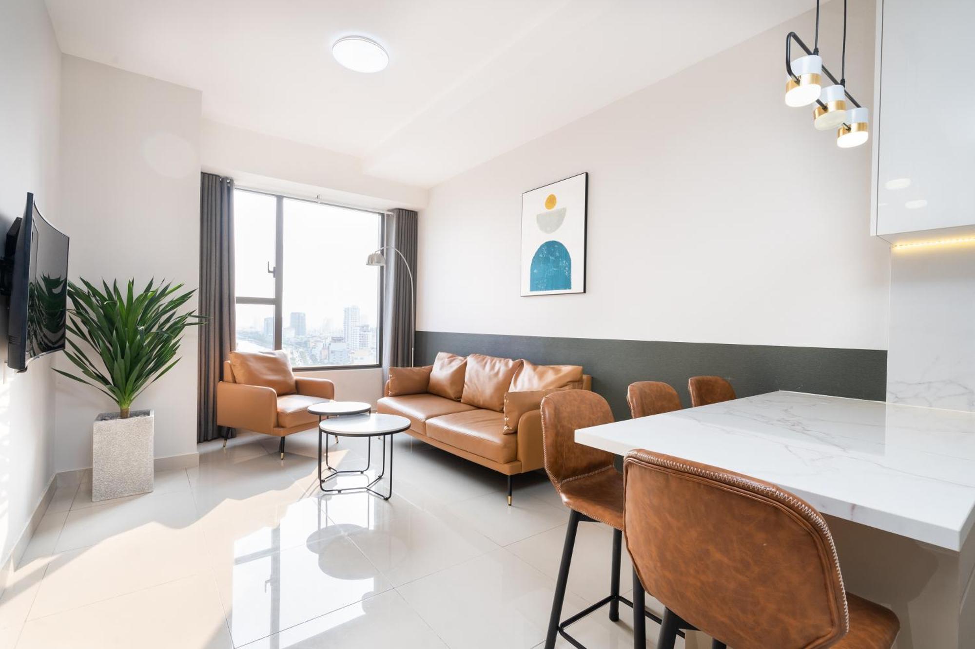 הו צ'י מין סיטי Min' Apartment - Rivergate Residence Downtown Bui Vien - Free Pool מראה חיצוני תמונה